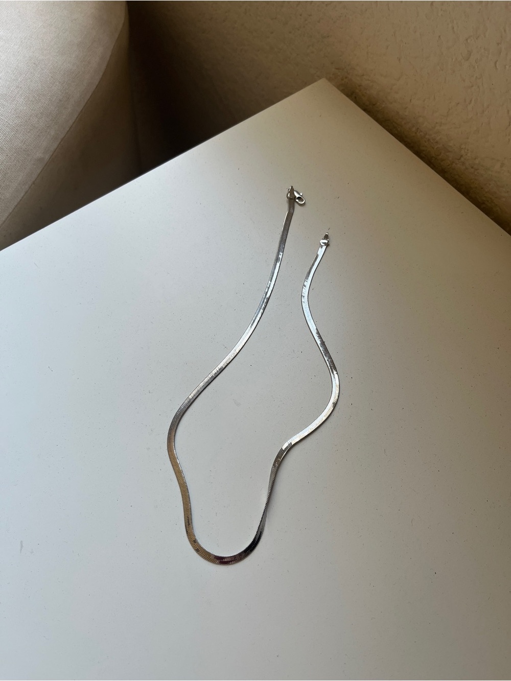 Commense Silver Snake Shape Necklace - Picture 3 of 4